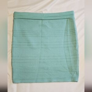 Charlotte Russe Mint Mini Skirt Size Medium